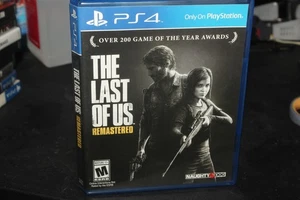 The Last of Us Remastered (PlayStation 4, 2014) Disc And Case In Excellent Cond - Picture 1 of 3