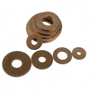 M2,2.5,3,4,5,6,8,10,12,18,20mm Solid Brass Flat Washers to Fit for Bolts & Screw - Picture 1 of 5