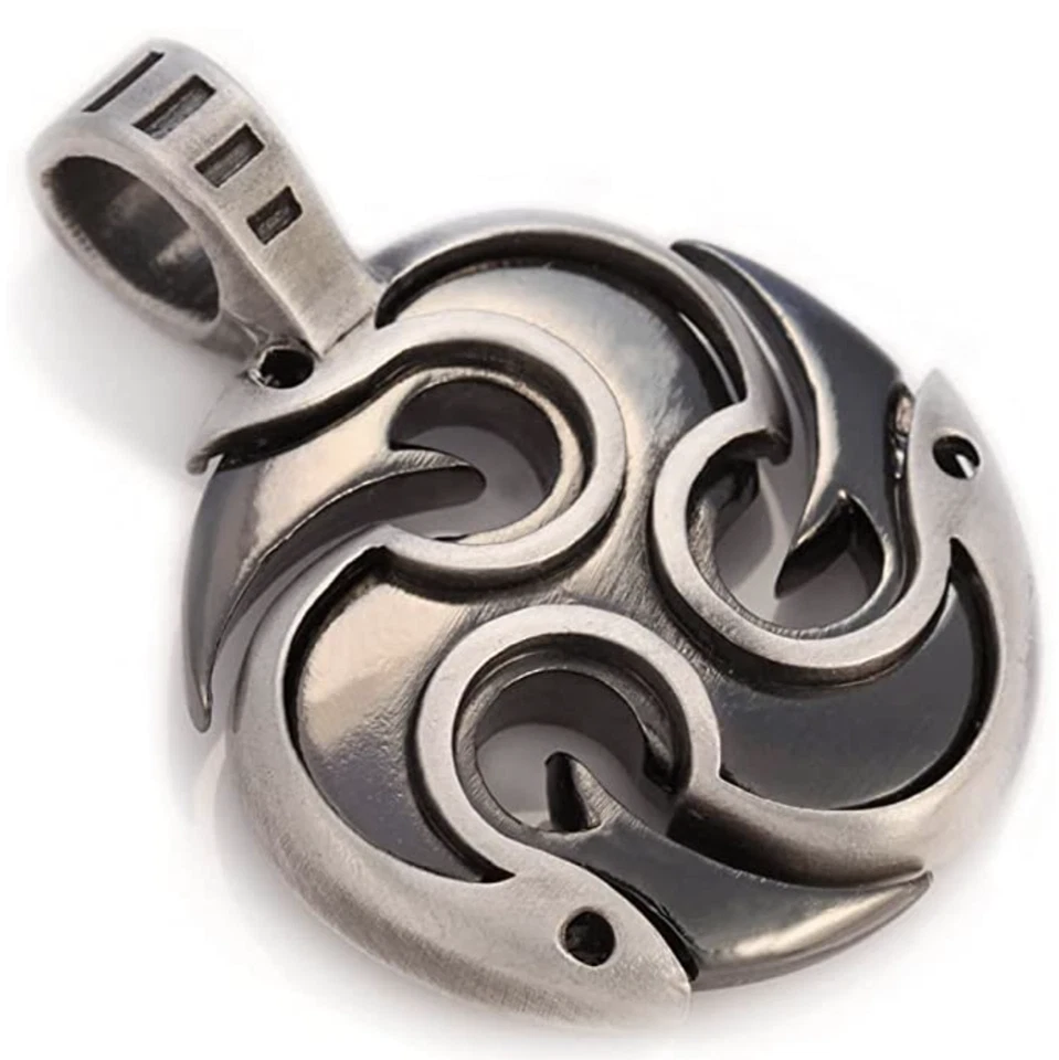 Joyería BICO Australia - Colgante en tono plata y negro DIABLO TT2 Foto 1 de 1