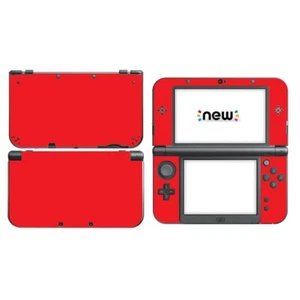 10 Pure Clean Solid Vinyl Decal Cover Skin Sticker for Nintendo New 3DS XL/LL - Picture 1 of 22