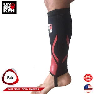 SHIN SLEEVES Crossfit Weightlifting - Spartan Protection 7mm- Unbrokenshop - Picture 1 of 14