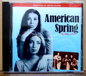 American Spring Plus CD Import UK OOP BRIAN WILSON Beach Boys LIKE NEW - Picture 1 of 3
