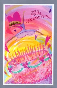 Sweet BIRTHDAY Card FOR A SPECIAL GRANDDAUGHTER by American Greetings + Envelope - Bild 1 von 4