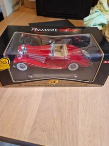Maisto Mercedes-Benz 500 K Typ Specialroadster 1936 1:18 Scale Premiere Edition - Picture 1 of 24
