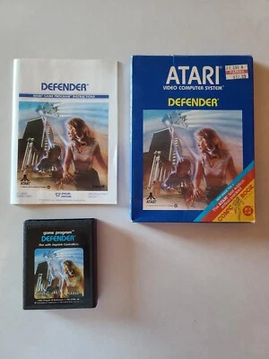 Defender Atari 2600 CIB Complete in Box Manual & Game Cart Tested & Works - Image 1 of 4
