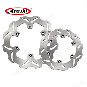 Arashi Front Rear Brake Disc Rotor For Suzuki RMX S 250 RMX250S 1992 - 1998 1997 - Picture 1 of 12