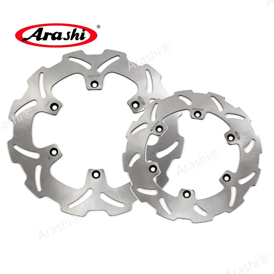 Arashi Front Rear Brake Disc Rotor For Suzuki RMX S 250 RMX250S 1992 - 1998 1997 - Image 1 of 4