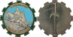 142 - 54° Cie Muletière Alpine, bandeau doré, Quo Non Ascendam, Drago Ber.  - Imagen 1 de 1