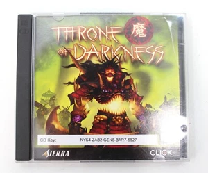 Throne of Darkness PC, 2001 Sierra - Picture 1 of 3