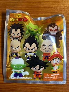 Toei Animation Dragon Ball Z Series 1 - 3D Foam Bag Clip in Blind Bags