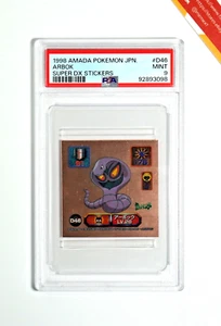 Pokemon PSA 9 Arbok #D46 Amada Super Dx Sticker 2000 Japanese - Picture 1 of 3
