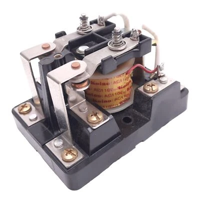 Koino KH-101-2C Power Relay, DPDT, 110VAC/24VDC Coil, 500VAC/250VDC 30A Max - Image 1 of 4