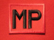BRITISH ARMY MILITARY POLICE MP TRF BADGE RED 166