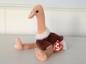 TY Beanie Baby Stretch The Avestrich - Retirado - Peluche - Animal de peluche - 1997 - Imagen 1 de 8