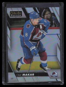 2023-24 O-Pee-Chee #P-MA Cale Makar OPC Platinum Previews Rainbow - Picture 1 of 2