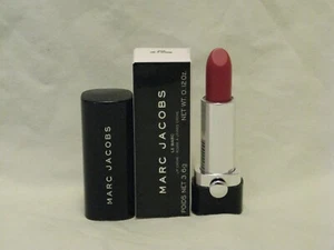 Marc Jacobs Le Marc Lip Creme Lipstick 'Je T'aime' Raspberry Rose Red Full Sz - Picture 1 of 4