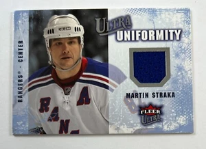 2008-09 Fleer Ultra Uniformity #UA-MA Martin Straka Relic  HRA4 - Picture 1 of 2