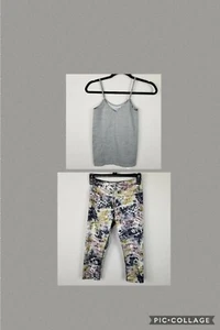 Kos USA Capri Leggings with Simply Styled Gray Tank - Picture 1 of 12