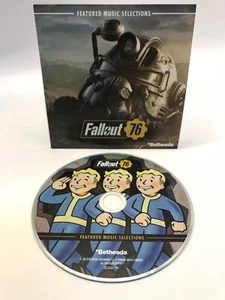 FALLOUT 76 FEATURED MUSIC SELECTIONS CD COMPACT DISC OFFICIAL BETHESDA - NEW - Picture 1 of 3