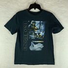 Star Wars Rogue One Story T-Shirt Boys Medium Cotton Green Short Sleeve 6514