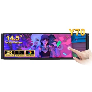 14.5 inch Touch LCD Monitor For PC Case DIY Y70 Aida64 CPU GPU Monitor Display - Picture 1 of 7