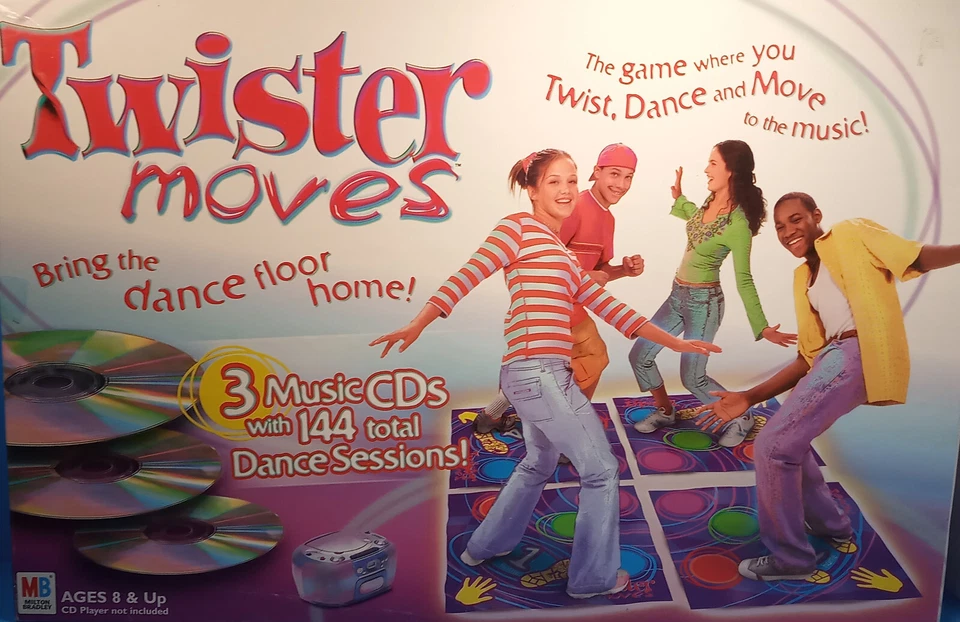 2003 Twister Moves Game Peças de Reposição Você Escolhe Milton Bradley Mats CDs + - Imagem 1 de 1