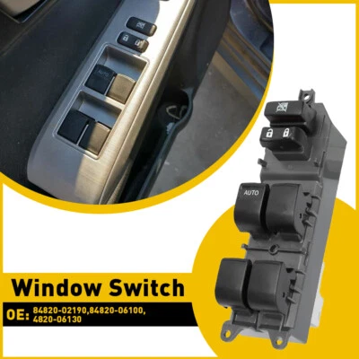 Left Driver Side Power Window Master Control Switch For 2012-2014 Toyota Tacoma - Image 1 of 4