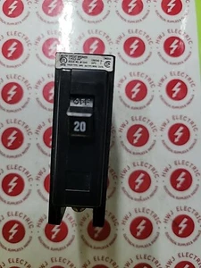 Cutler Hammer BA120, Eaton QBHW1020 20 Amp 1 Pole Bolt On Circuit Breaker - Picture 1 of 5