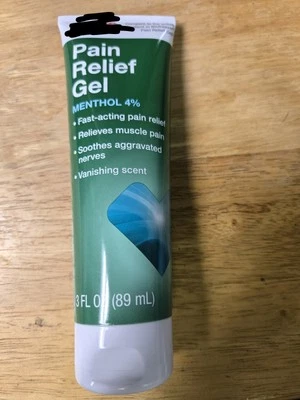 Crema para aliviar el dolor de mentol caducidad 27/09 Foto 1 de 2