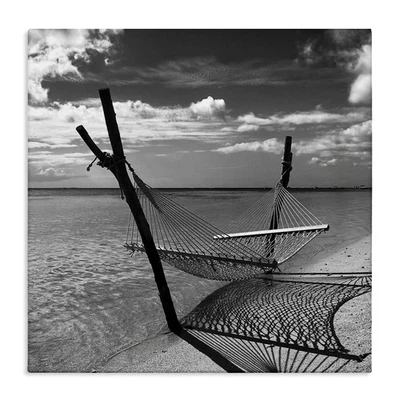 Stupell Industries Windward Beach Hammock Canvas Wall Art Design by Noah Bay - Image 1 of 4