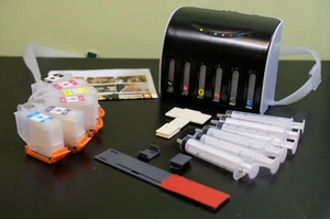 INKXPRO 312 314XL Sublimation or DTF Empty CISS (No Chip) for EPSON XP-15000 - Photo 1/2