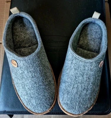 ZAPATILLAS WOOLFIT TUNDRA/GRIS LT/SUELA DE CUERO/VARIAS TALLAS/USADAS Foto 1 de 4