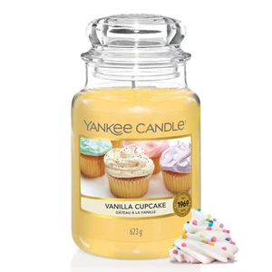 Yankee Candle Vanilla Cupcake – Duftkerze mit 150 Stunden Brenndauer - Bild 1 von 8