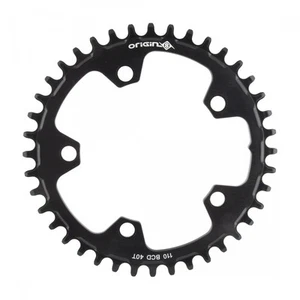 Origin8 Holdfast 1x Chainring 40t 1x 110 BCD 5-Bolt 10/11/12-Speed Aluminum Blk - Picture 1 of 1