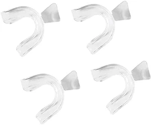 4PCS Silicone Mouth Guard Night Sleep Teeth Clenching Grinding Dental Bite US - Picture 1 of 12