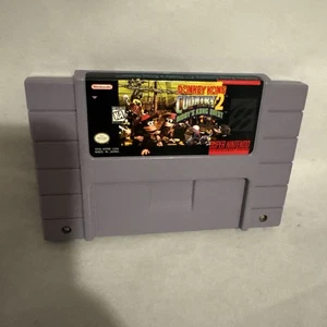 Donkey Kong Country 2: Diddy's Kong Quest (Super Nintendo, 1995) SNES - Foto 1 di 5