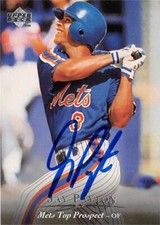 Jay Payton autographed Baseball Card (Mets) 1995 Upper Deck Top Prospect #195