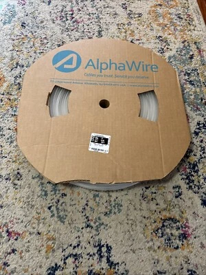 Tubo termorretráctil Alpha Wire FIT-221 1/4” TRANSPARENTE 250 pies 2:1 retráctil 250 pies Foto 1 de 4