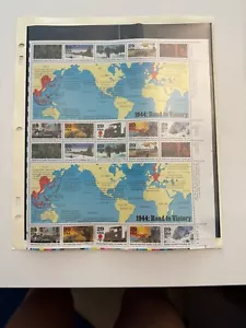 Scott# 2838- WWII World at War 1944 Full Sheet of 20 Non Smoking Household - Picture 1 of 1