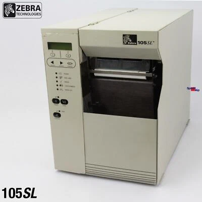 Zebra 105SL 105 Sl Industriedrucker Stampante Etichette Professionale 003 - Immagine 1 di 4