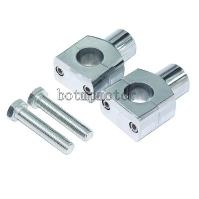 Elevadores de manillar de motocicleta de 1" para Harley-Davidson Sportster 1200 Custom XL1200C Foto 1 de 4