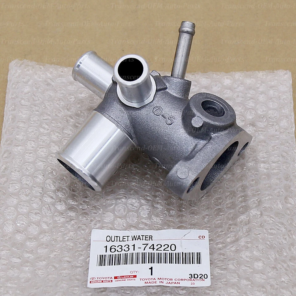 Para Toyota Camry Solara RAV4 Celica OEM Motor Refrigerante Salida Agua 16331-74220 Foto 1 de 4
