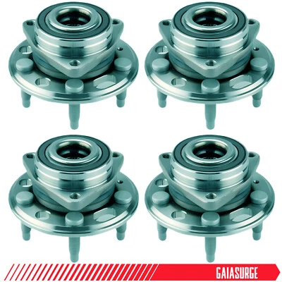 Full Set Wheel Hub Bearing Front Rear For 2014-2016 Chevrolet Impala Buick Regal - Image 1 of 4