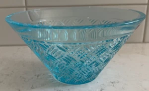Marquis by Waterford Confetti Aqua Bowl 20cm W x 10.5cm H Made in Germany. - Picture 1 of 2