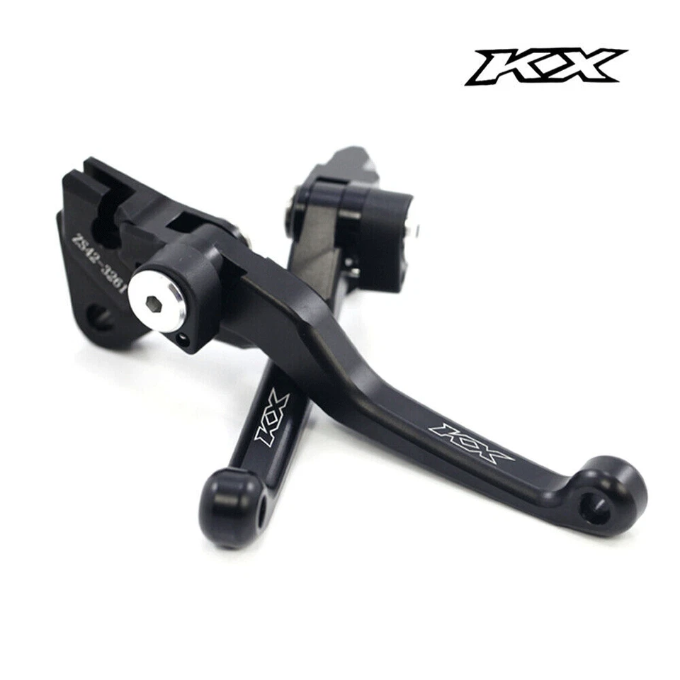 Palancas de embrague de freno de pivote CNC para KAWASAKI KX250F KX450F 2006-2012 KX 250 Foto 1 de 4