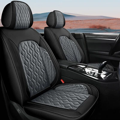 For Subaru Forester 2000-2024 Car Front & Rear Cushion 5-Seat Covers PU Leather Foto 1 de 4