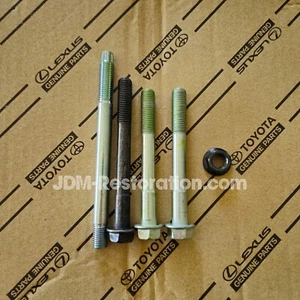 Toyota 1JZ & 2JZ A/C Compressor Bolt Kit Jzx100 Jza80 90105-10089 Genuine OEM - Picture 1 of 2
