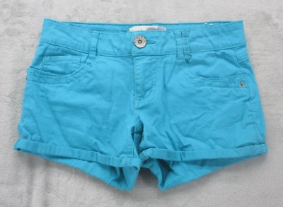 Pantalones Cortos Jolt Boyfriend Para Mujer Junior 5 Azul Denim Elastizados Tiro Bajo Algodón Foto 1 de 4