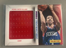 Michael Carter Williams 2013-14 Panini Fathers Day Jersey Patch Relic RC