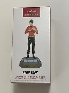 2022 Hallmark Star Trek Mirror, Mirror Hikaru Sulu Storytellers Ornament* - Picture 1 of 3
